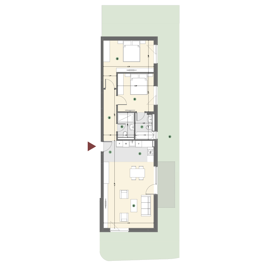 Plan apartament 1