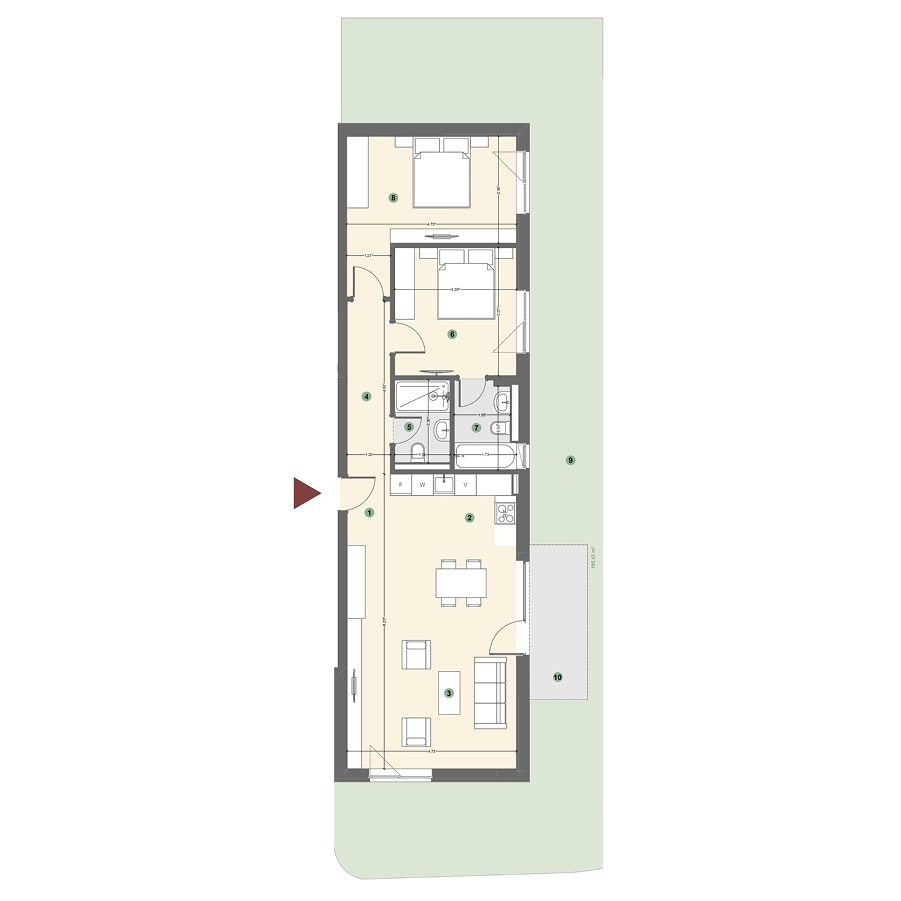Plan apartament 1